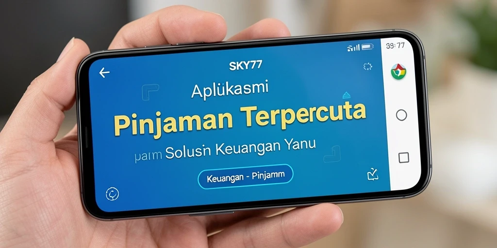Antarmuka aplikasi SKY77 yang intuitif dan ramah pengguna.