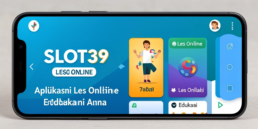 Antarmuka SLOT39 yang menarik dan intuitif untuk les online.