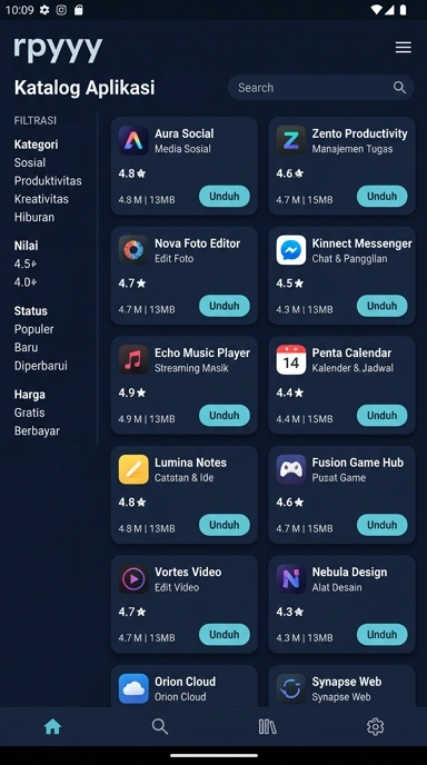 Aplikasi Populer & Kanal Uji Terbaik di rpyyy — Unduh Sekarang!
